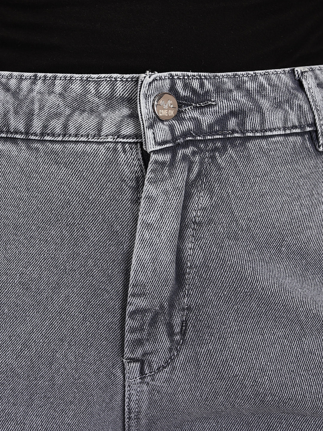 Exclusive Mobile Pocket  Grey Jeans