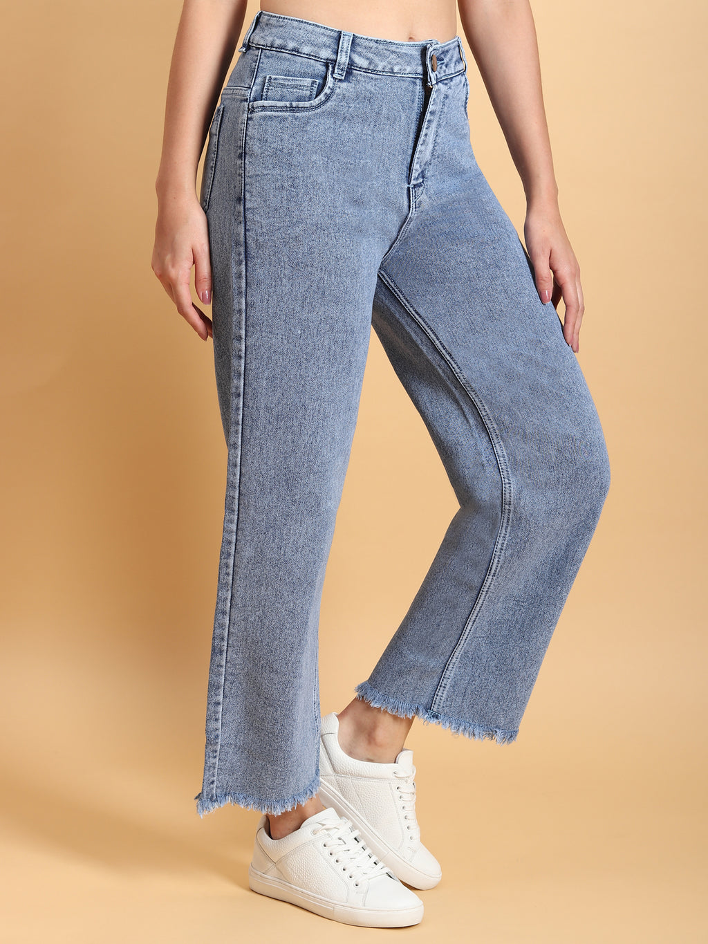 Wide-leg Ice Jean