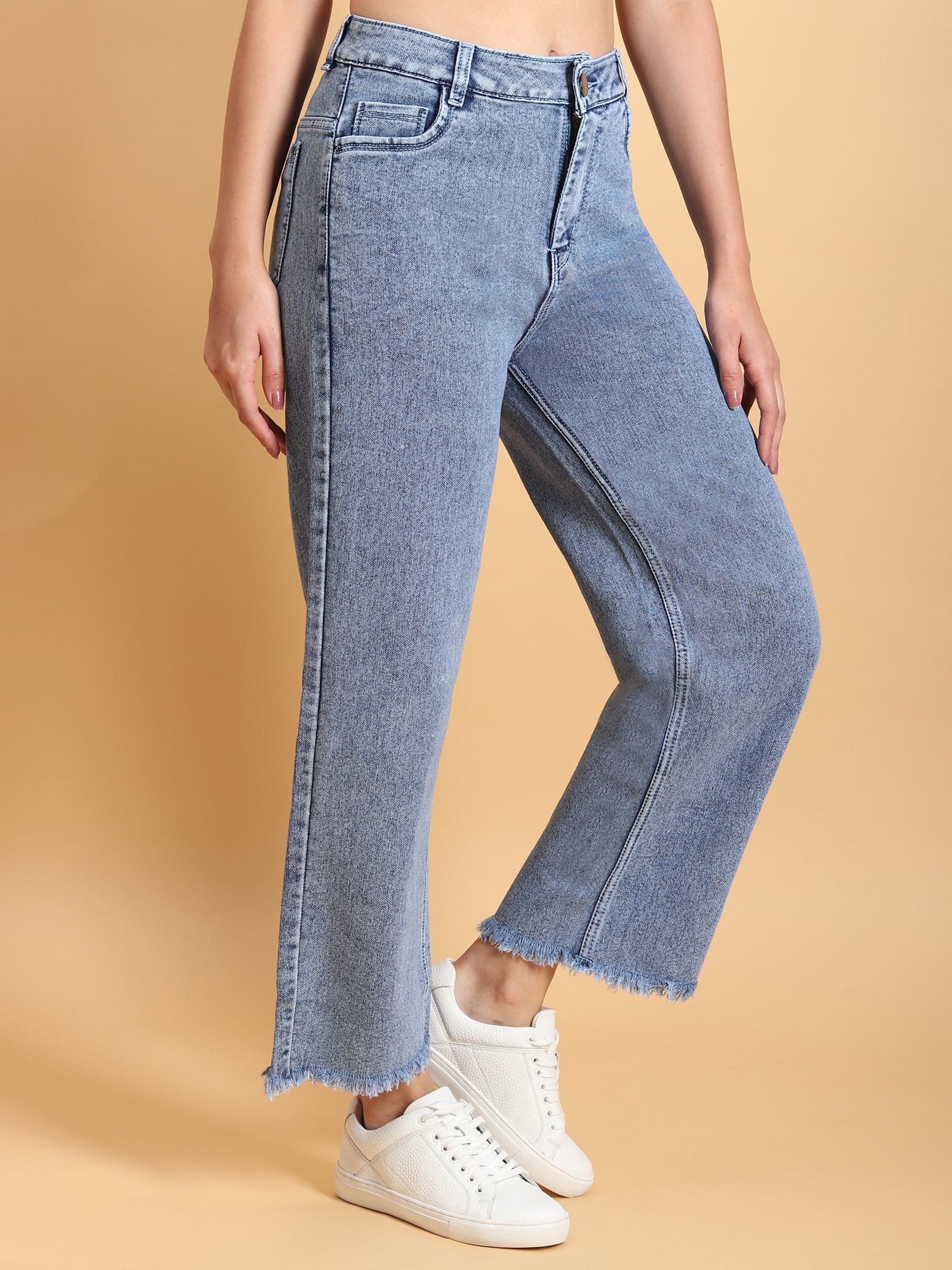 Wide-leg Ice Jean