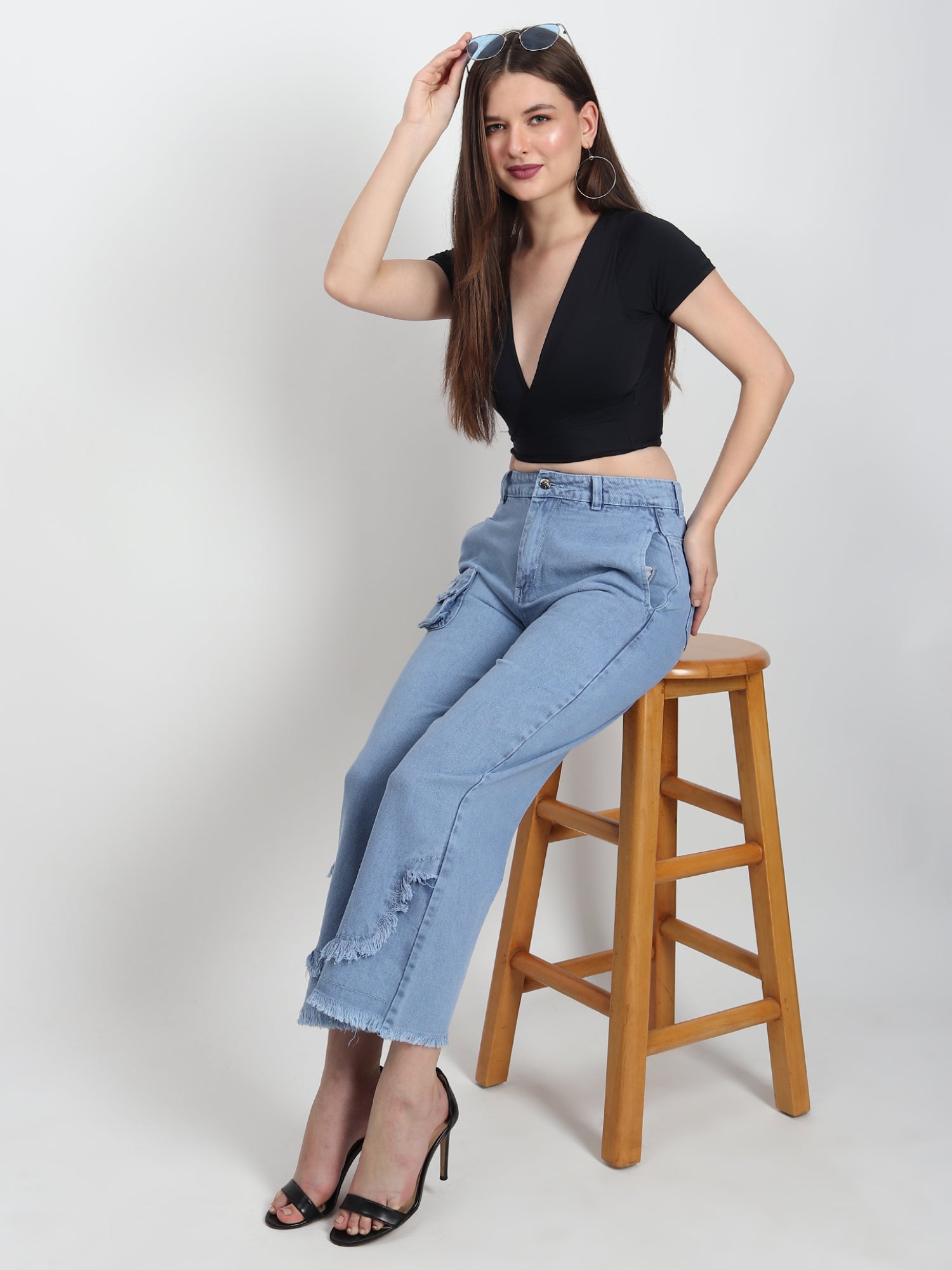 Exclusive Moblie Pocket Ice Jean