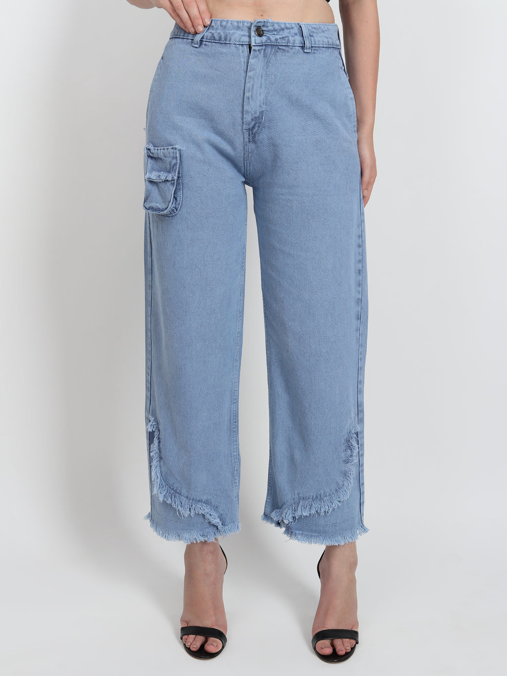 Exclusive Moblie Pocket Ice Jean