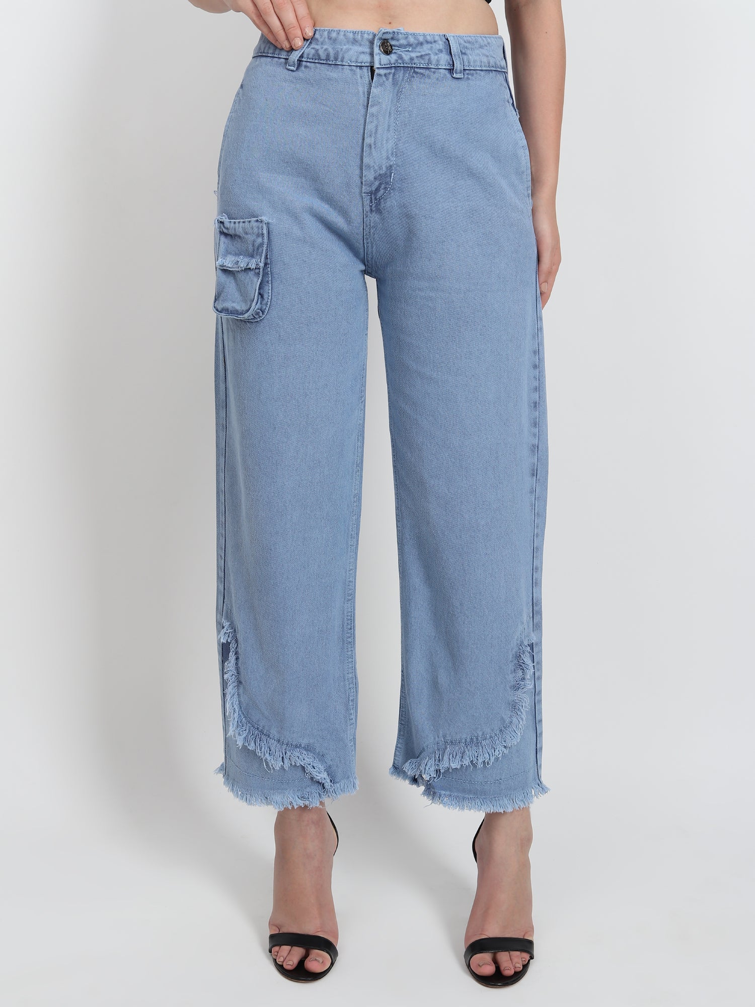 Exclusive Moblie Pocket Ice Jean