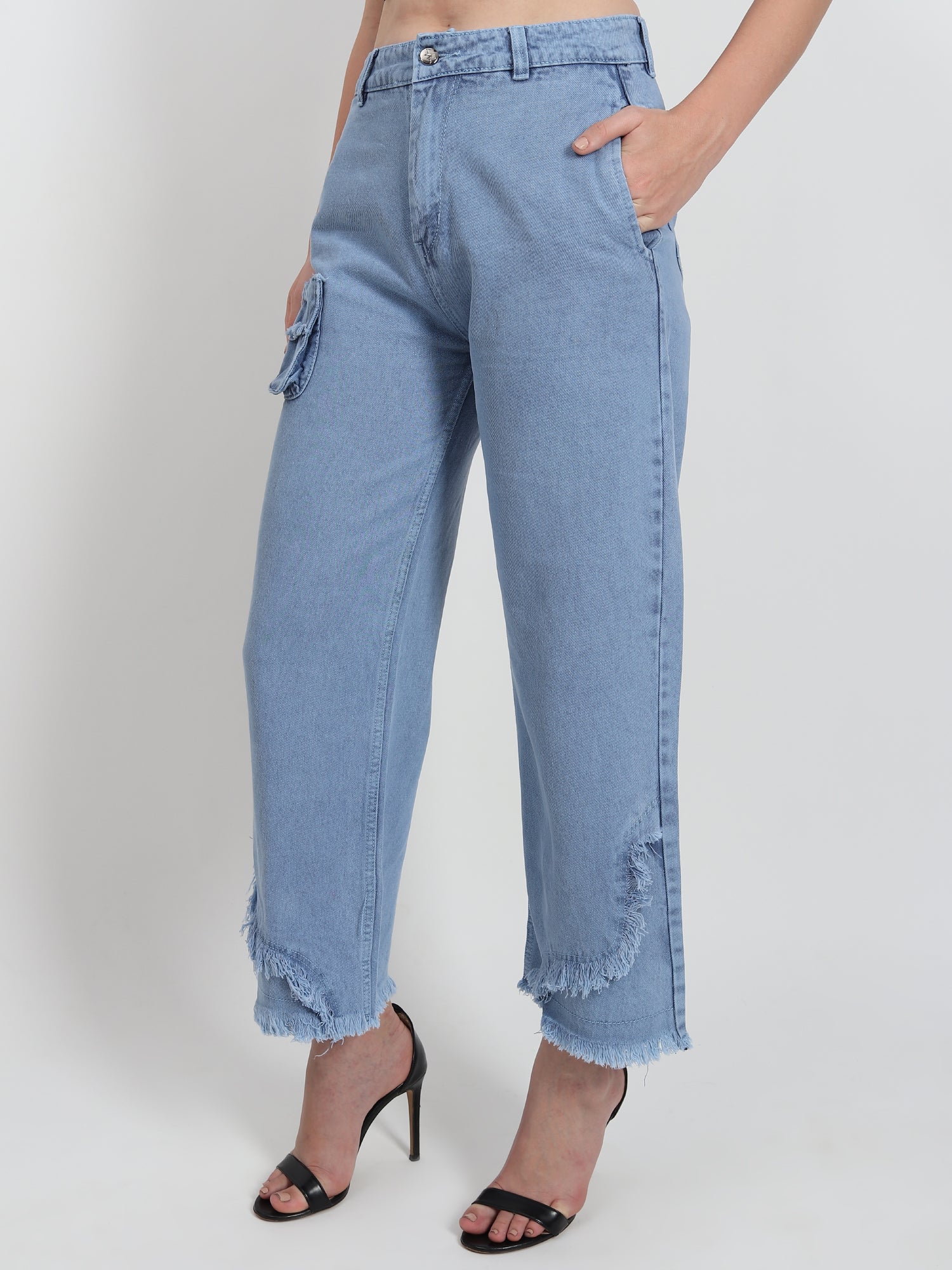 Exclusive Moblie Pocket Ice Jean