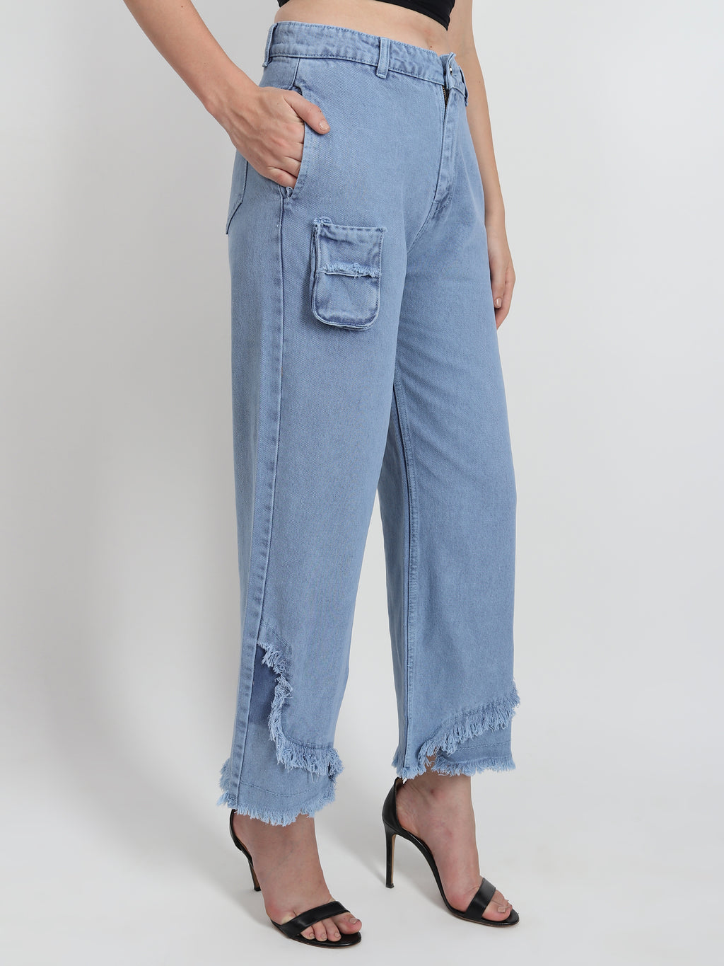 Exclusive Moblie Pocket Ice Jean