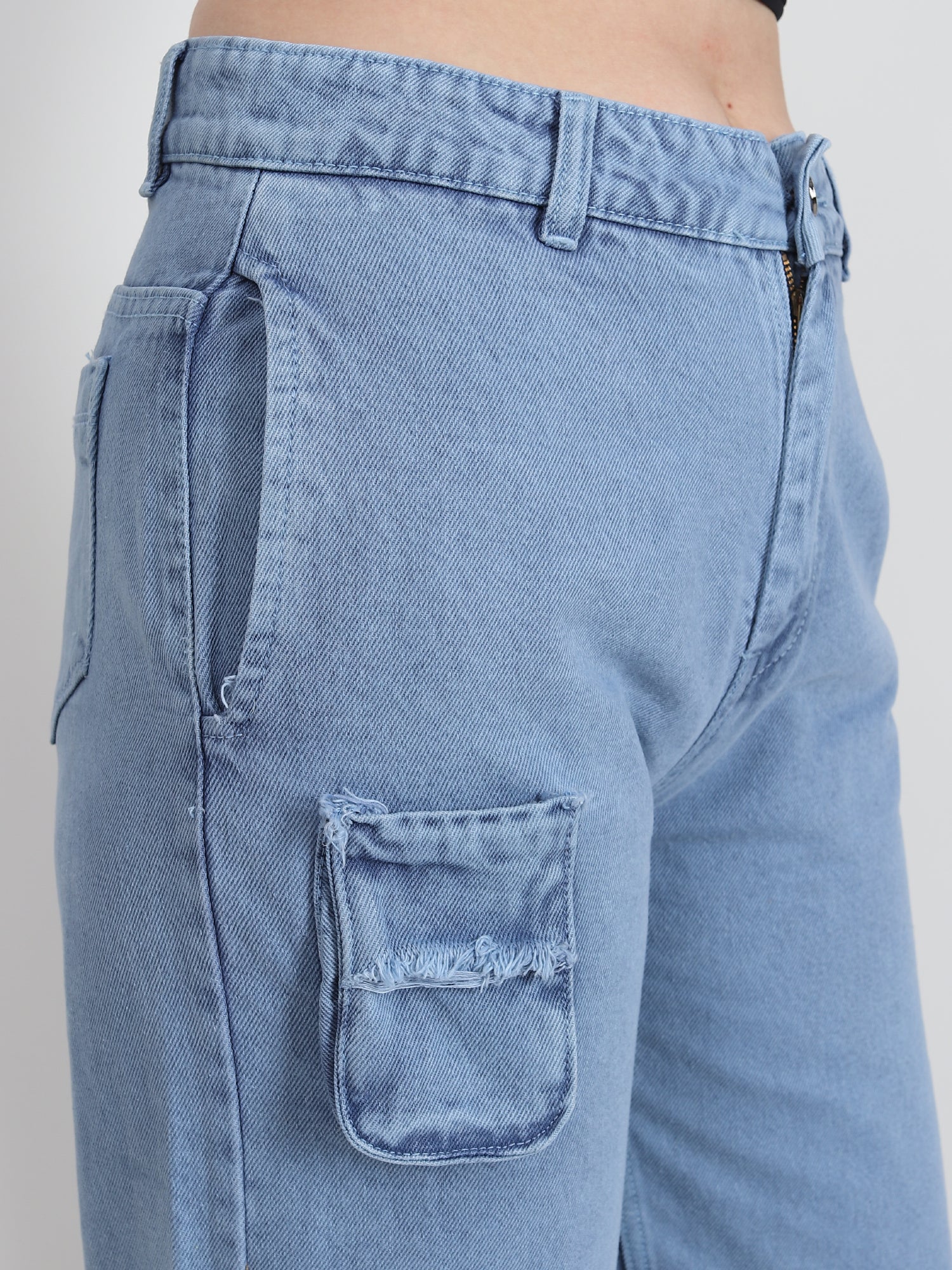 Exclusive Moblie Pocket Ice Jean