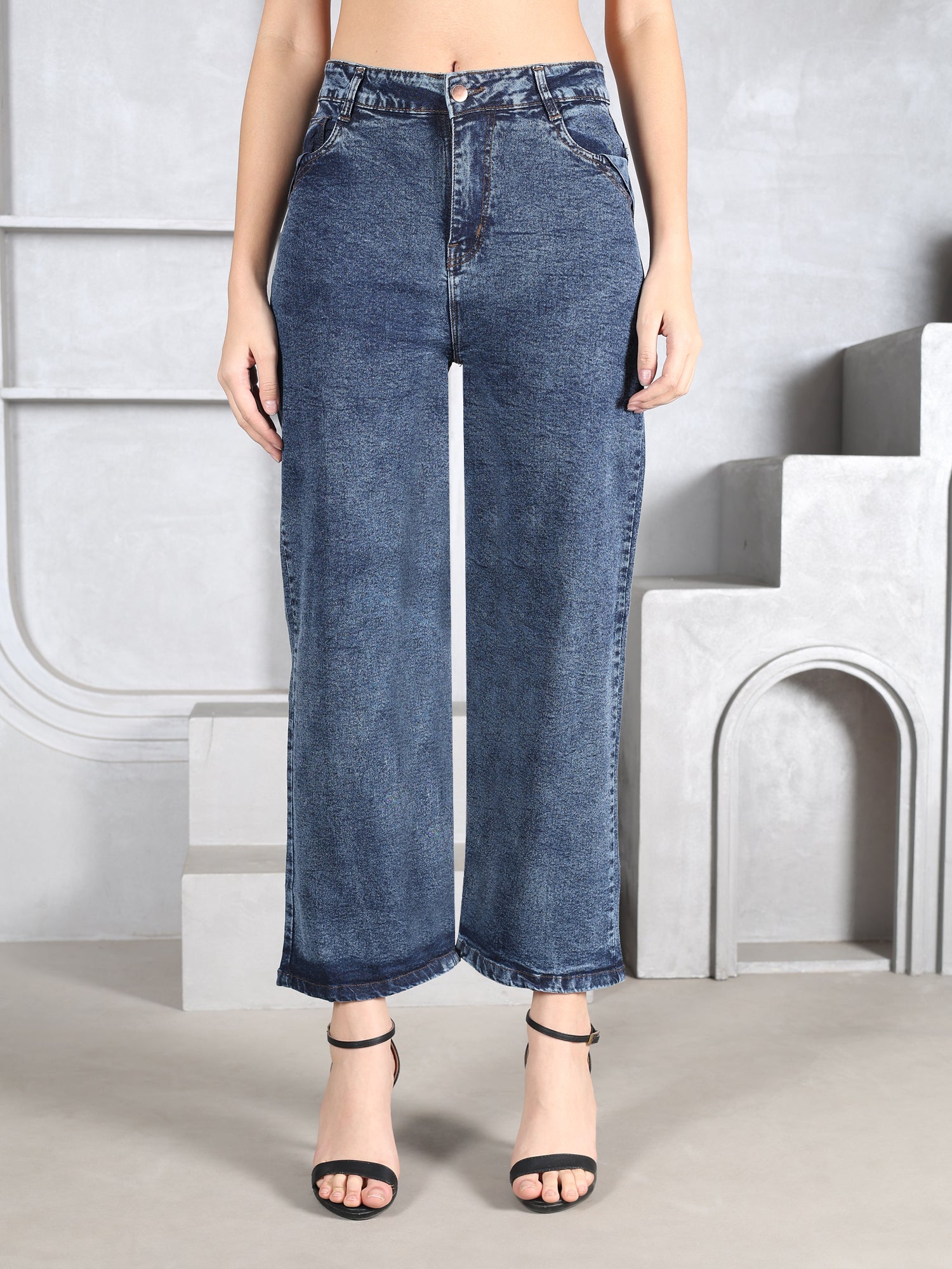 Classic Light Blue High-Rise Jeans